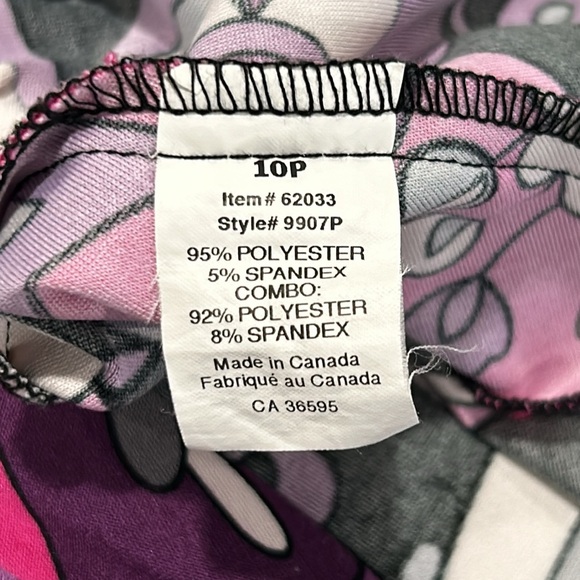 Jessica, size 10, short sleeve, floral, dress with belt, stretch, multicolour - Picture 9 of 9